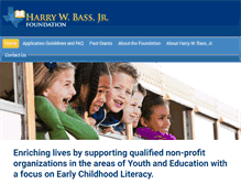 Tablet Screenshot of hbrf.org